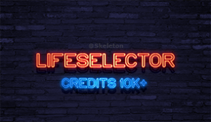 LIFESELECTOR ACCOUNT | CREDITS 10K+