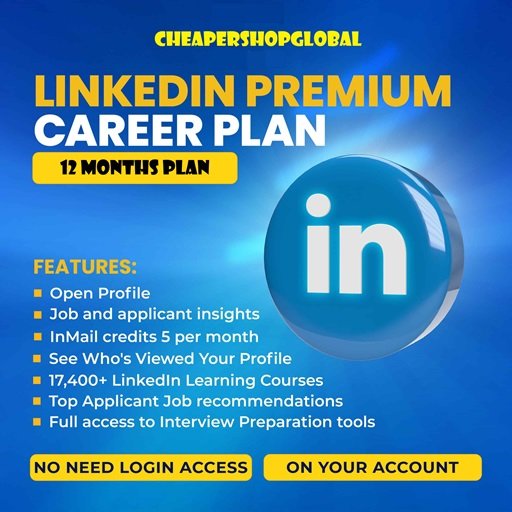LinkedIn Premium Career Plan (Redeem Link) - Pornaccounts.shopGlobal